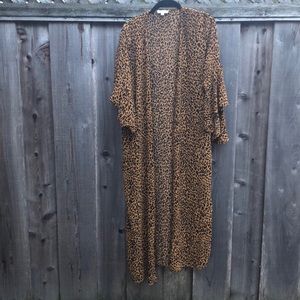 Leopard Kimono